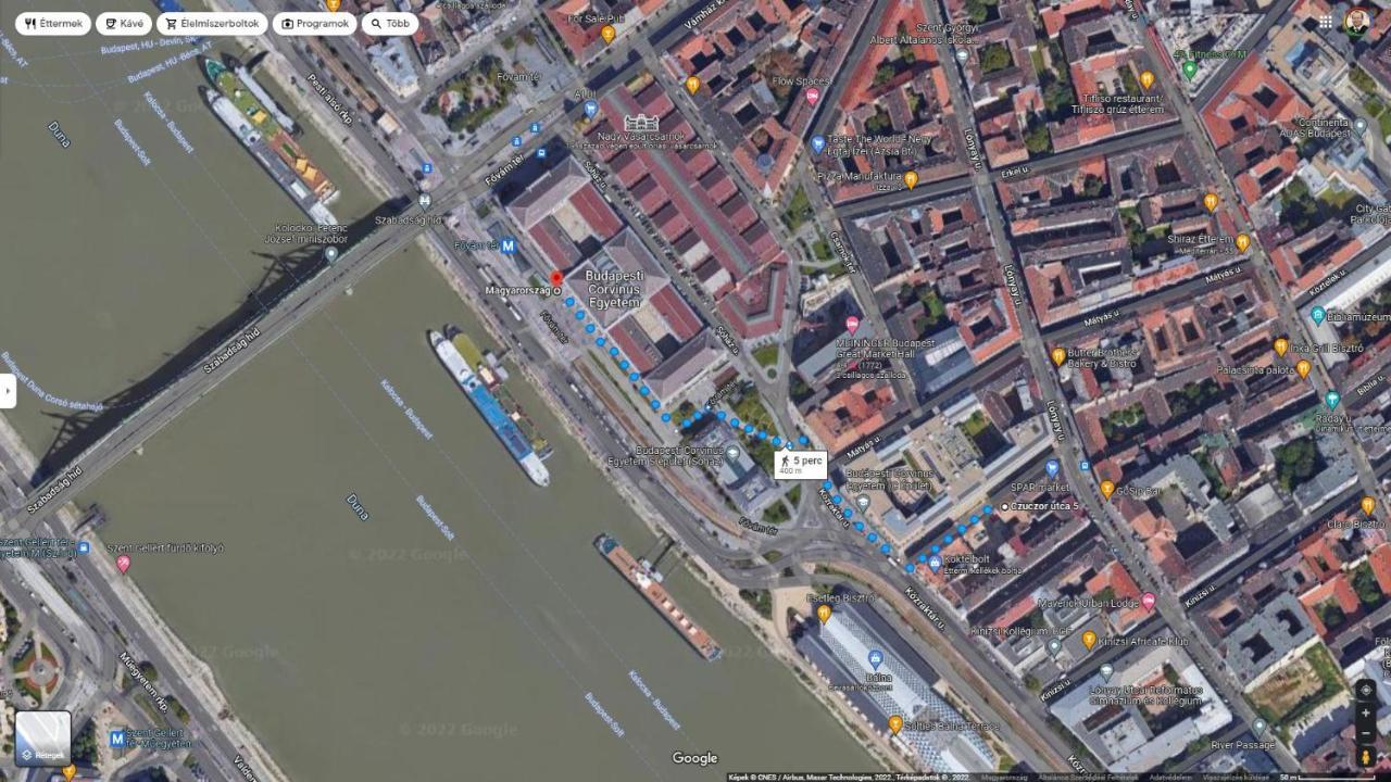 Corvinus Apartman Budapest Bagian luar foto